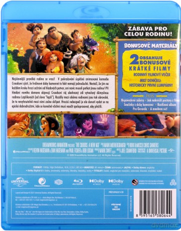 The Croods: A New Age (Krudowie 2: Nowa era) [Blu-Ray]