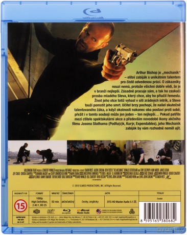 The Mechanic (Mechanik: Prawo zemsty) [Blu-Ray]