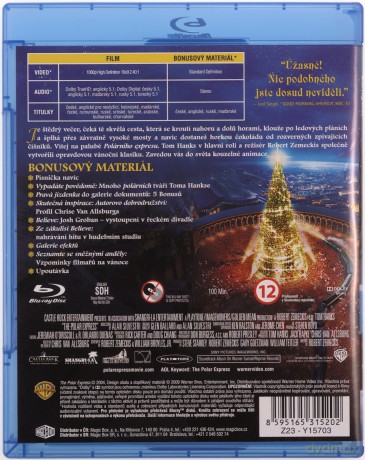The Polar Express (Ekspres polarny) [Blu-Ray]