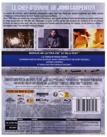 Coś (steelbook) [Blu-Ray 4K]+[Blu-Ray]