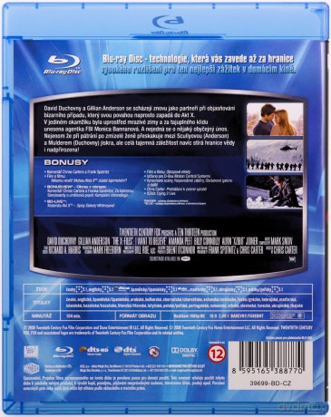 Z archiwum X: Chcę wierzyć [Blu-Ray]