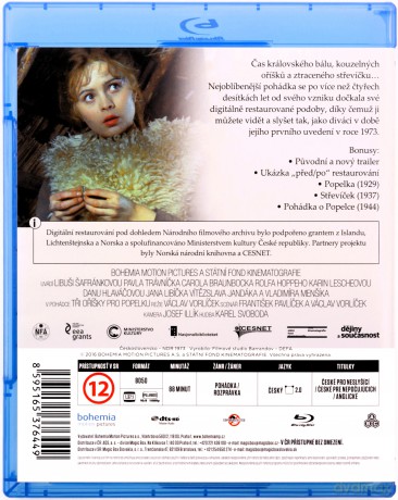 Tři oříšky pro Popelku (Trzy orzeszki dla Kopciuszka) [Blu-Ray]