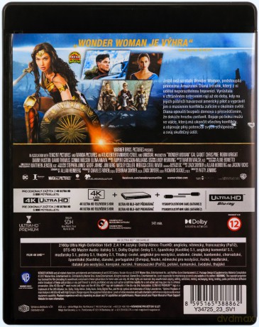 Wonder Woman [Blu-Ray 4K]+[Blu-Ray]