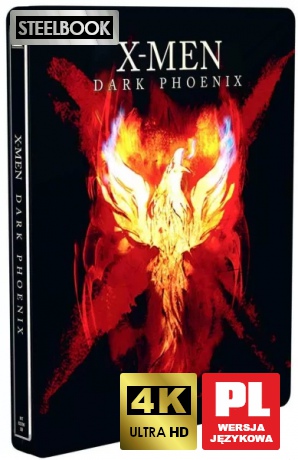 X-Men: Dark Phoenix (X-Men: Mroczna Phoenix) (steelbook) [Blu-Ray 4K]+[Blu-Ray]