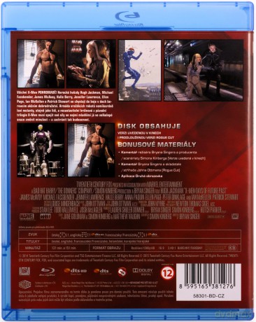 X-Men: Days of Future Past (X-Men: Przeszłość, która nadejdzie) [Blu-Ray]