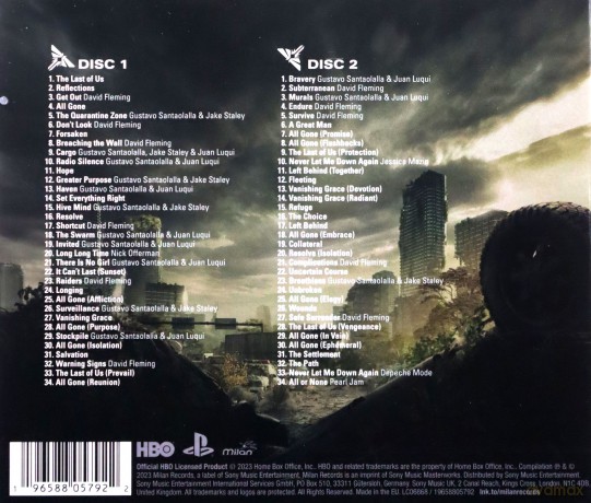 The Last of Us: Season 1 soundtrack (Gustavo Santaolalla & David Fl) [CD]