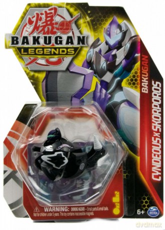 Bakugan Legends kula podstawowa 48EDCndsSkrprsWhtBlck [FIGURKA]