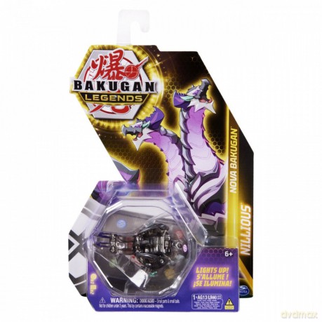 Bakugan Legends kula podświetlana Nillious Black [FIGURKA]