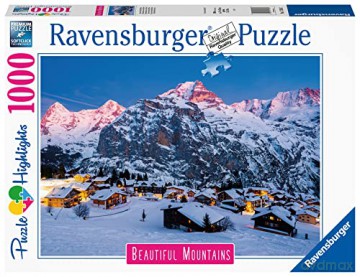 RAVENSBURGER 1000 el. Bernese Oberland, Murren [PUZZLE]