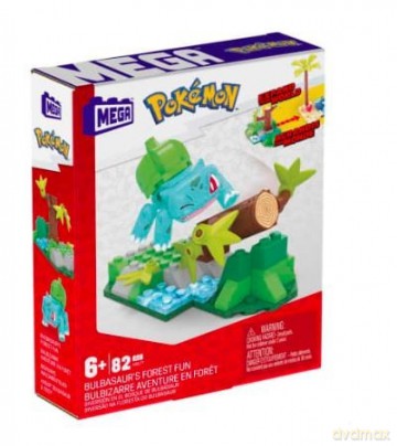 Zestaw konstrukcyjny Pokemon Leśna zabawa Bulbasaura [KLOCKI]