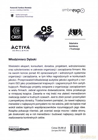 Lider czy Boss, czyli problemy pracy menedżera - Włodzimierz Dębski [KSIĄŻKA]