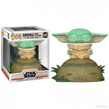 Funko POP! Deluxe: Star Wars The Mandalorian S7 - The Child Using the Force [FIGURKA]