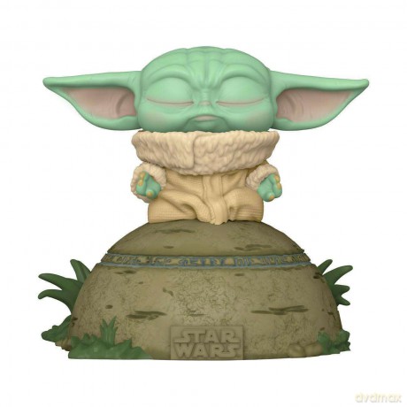 Funko POP! Deluxe: Star Wars The Mandalorian S7 - The Child Using the Force [FIGURKA]