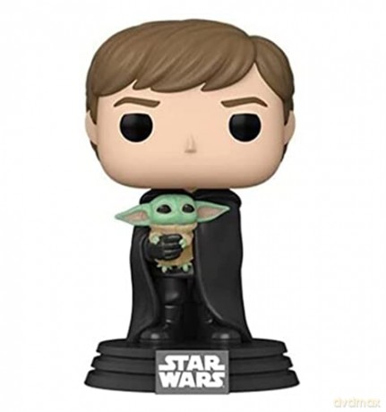 Funko POP! TV: Star Wars The Mandalorian S7 - Luke w/Child [FIGURKA]