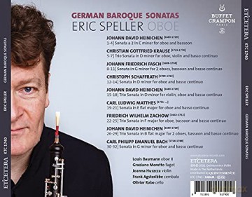 Johann David Heinichen: Eric Speller - German Baroque Sonatas [CD]