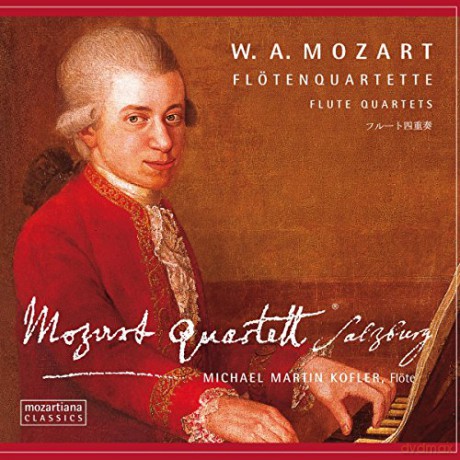 Wolfgang Amadeus Mozart: Flutenquartette Nr.1-4 [CD]