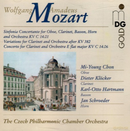 Wolfgang Amadeus Mozart: Klarinettenkonzert in Es KV Anh.C 14.06 [CD]