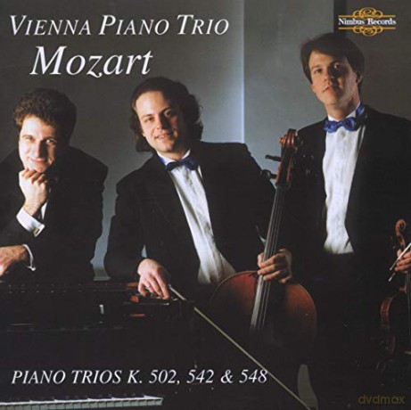 Wolfgang Amadeus Mozart: Klaviertrios Nr.2-4 (KV 502,542,548) [CD]