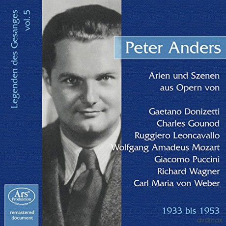 Wolfgang Amadeus Mozart: Legenden des Gesanges Vol.5 - Peter Anders [CD]