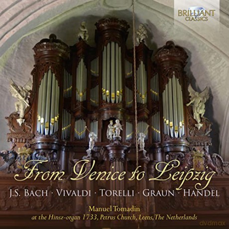 Johann Sebastian Bach: Manuel Tomadin - From Venice to Leipzig [CD]