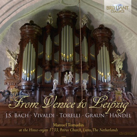 Johann Sebastian Bach: Manuel Tomadin - From Venice to Leipzig [CD]