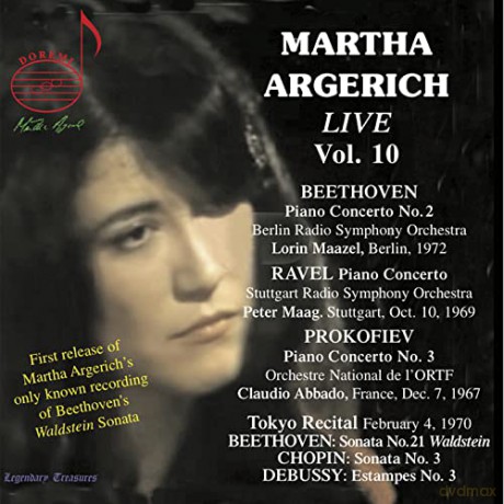 Ludwig van Beethoven: Martha Argerich - Legendary Treasures Vol.10 [2CD]
