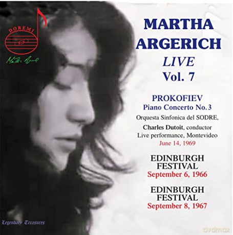 Serge Prokofieff: Martha Argerich - Legendary Treasures Vol.7 [2CD]