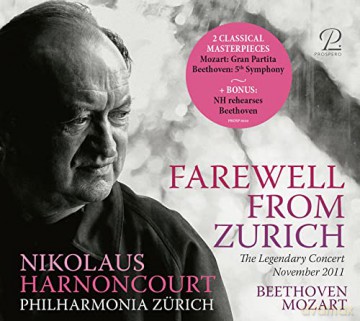 Wolfgang Amadeus Mozart: Nikolaus Harnoncourt - Farewell From Zurich [2CD]