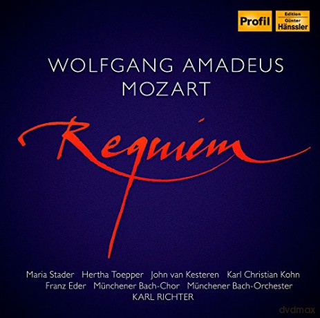 Wolfgang Amadeus Mozart: Requiem KV 626 [CD]
