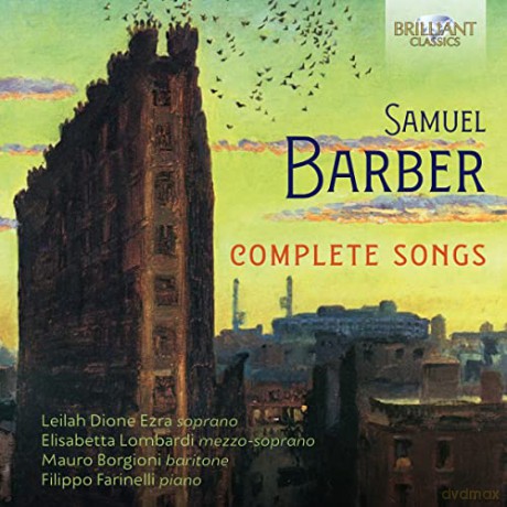Samuel Barber: Semtliche Lieder [3CD]