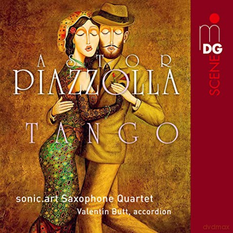 Astor Piazzolla: Tangos fur Saxophonquartett [CD]