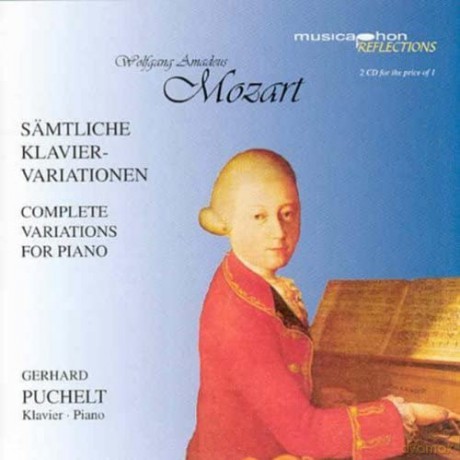 Wolfgang Amadeus Mozart: Variationen KV 24,25,179,180,264,265,352-354 [2CD]