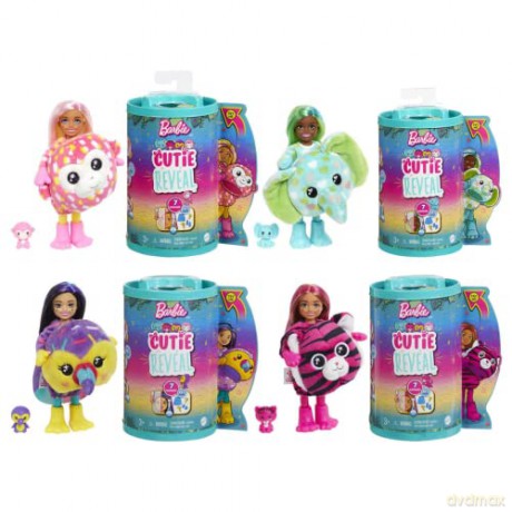 Barbie Cutie Rev Chelsea Dzungla Ast Hkr12 Wb4