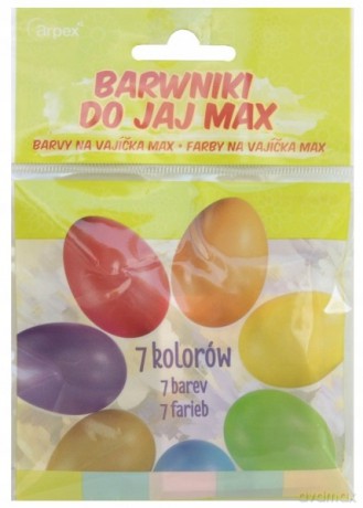 Barwnik Do Jajek 7 Kolorów Arpex Sw7279