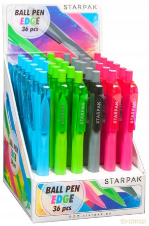 Długopis automatyczny Edge Starpak 406393 36 sztuk