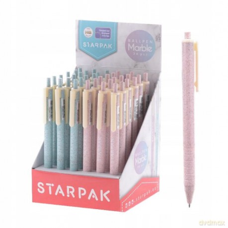 Długopis automatyczny Marble Starpak 448760 36 sztuk