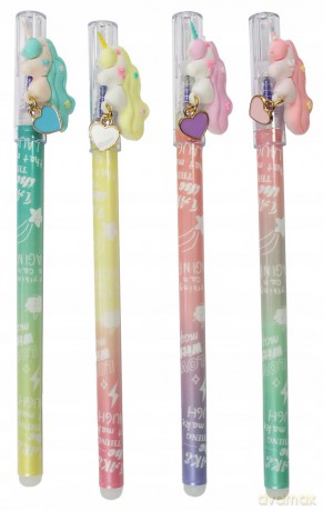 Długopis Ścieralny Zamykany 0.5 Unicorn Starpak 484778 36 sztuk