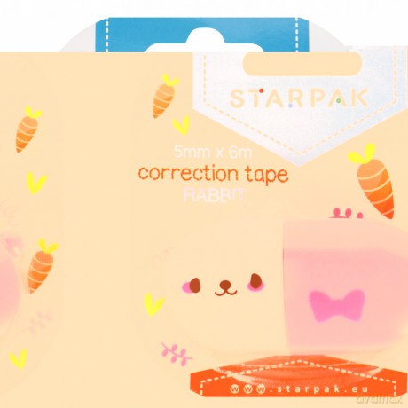 Korektor w Taśmie 5 Mm 6 M Królik Starpak 507207
