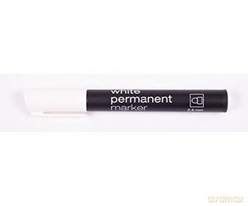 Marker Permanentny Okrągły 2.5 Biały Koh-I-Noor 10 sztuk