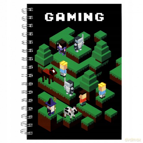 Notes Na Spirali A5 Twarda Oprawa Pixel Game Starpak 507481