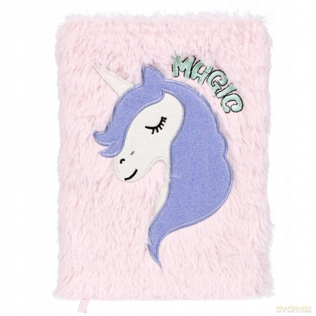 Notes Pluszowy Pastelowy Unicorn Starpak 502156