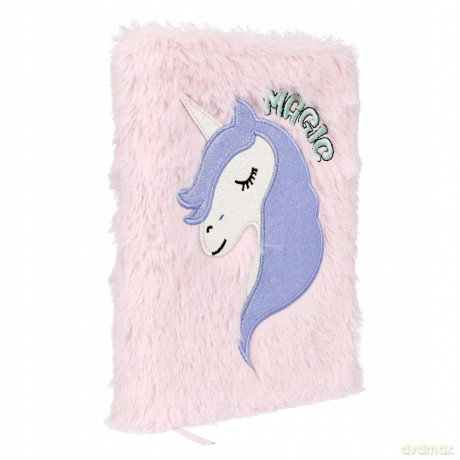 Notes Pluszowy Pastelowy Unicorn Starpak 502156
