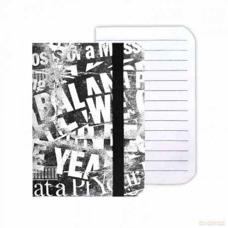 Notes z Gumką A6 Litery Starpak 399373