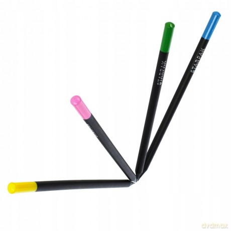 Ołówek Okrągły Black Pbh Op4szt Starpak 472409