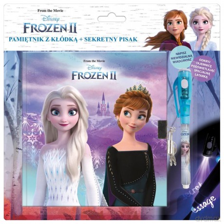 Pamiętnik Kart Klod Pisak Sekr 24x24 Frozen28 De