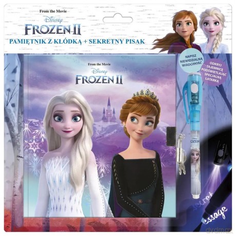 Pamiętnik Kart Klod Pisak Sekr 24x24 Frozen28 De