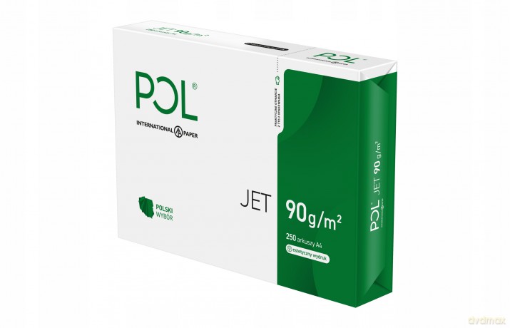 Papier Xero A4 90g Poljet Op250ark