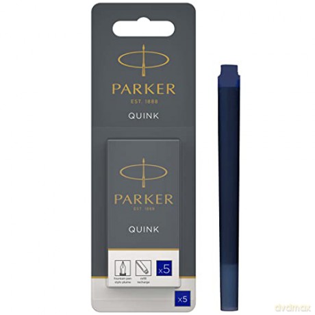 Parker Naboje Do Pióra Długie Niebieskie Quink Op.5 Szt. Newell 1950403