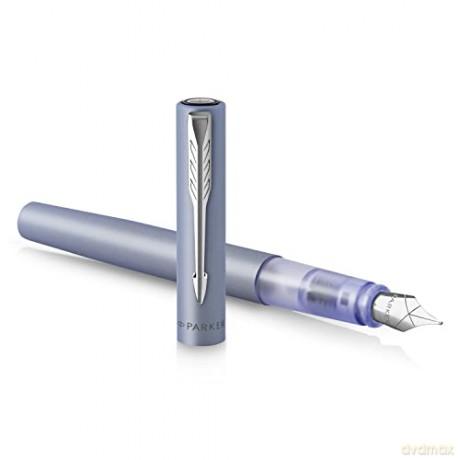 Parker Vector Xl Pióro Wieczne Silver Blue 2159750