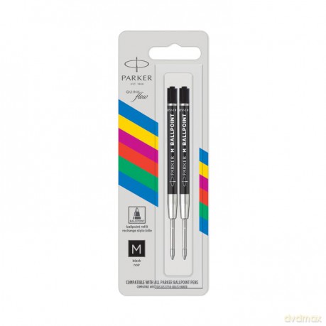 Parker Wkład Do Długopisu 0.7 Czarny M Eco Op.2 Szt. 2166543